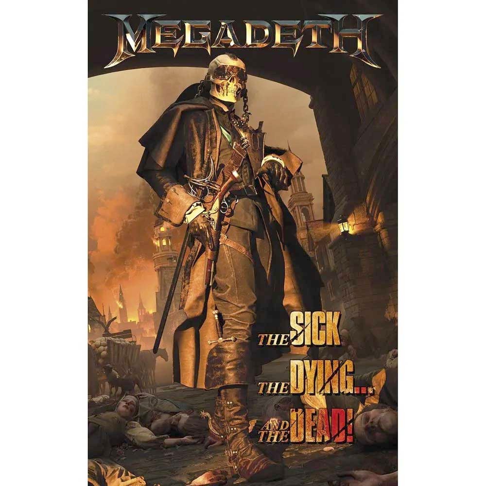 Megadeth - The Sick, The Dying And The Dead Textile Poster - Multicolours